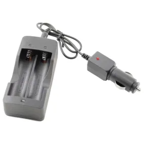 Car Charger 3.7 V Li-ion Double Battery Charger