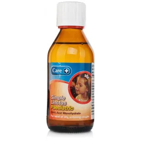 Care Simple Linctus Paediatric (200ml)