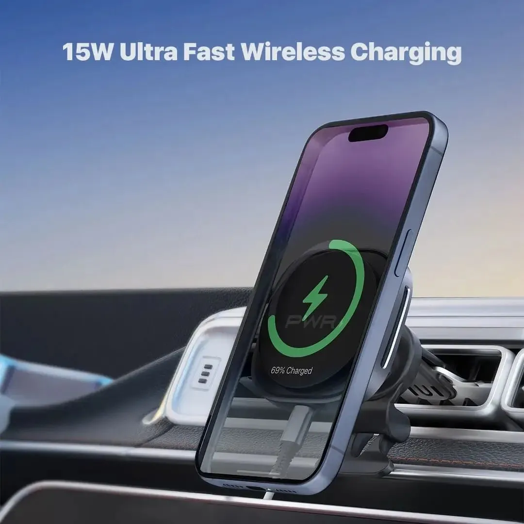 Carmag 2.0 Fast Wireless Car Charger Holiday Bundle