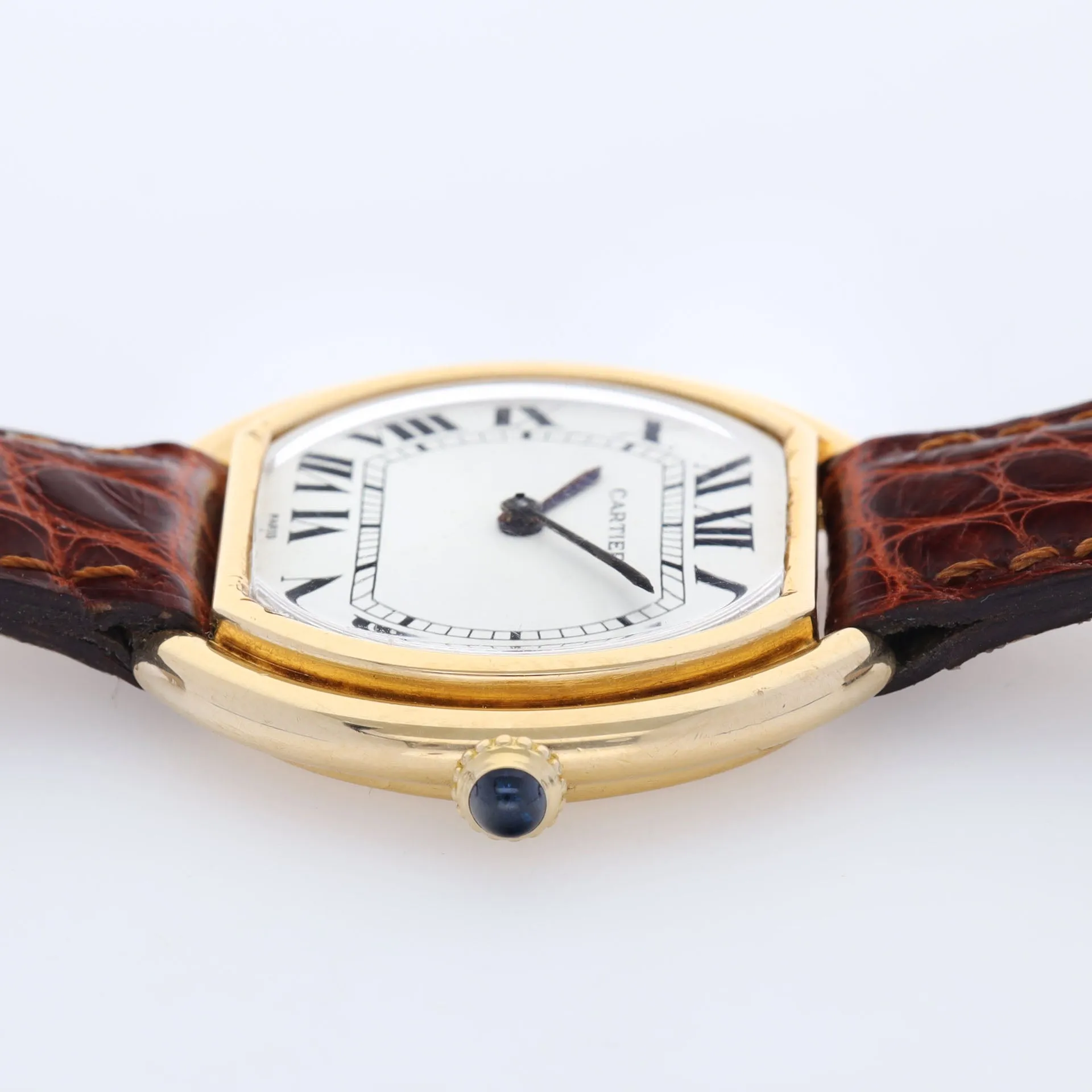 Cartier Paris Gondole Ellipse 1970s 18kt Yellow Gold Large Size