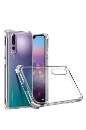 Case For Huawei P20 Pro Case, Super-Slim, Reinforced Corners, Advanced Shock-Absorbent Scratch-Resistant Tpu Case Cover - Clear