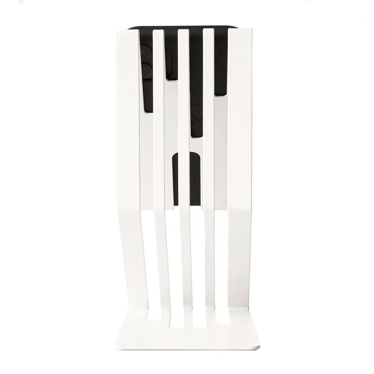 Cell phone stand metal with stripes