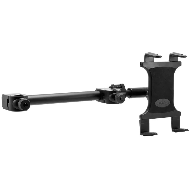 Center Extension Car Headrest Slim-Grip® Tablet Mount for iPad, Note, and more