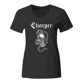 Charger - Chain - Black - T-Shirt - Fitted