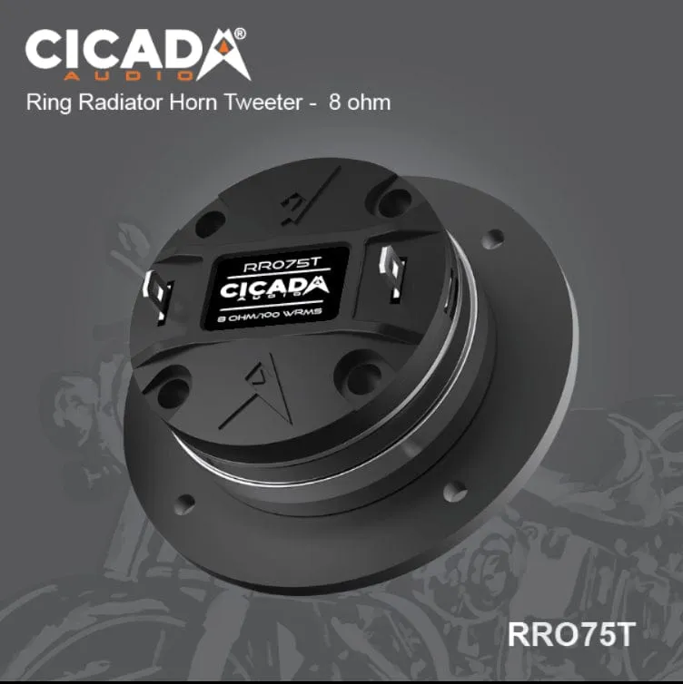 Cicada Audio RR075T Ring Radiator Horn Speaker (Pair)