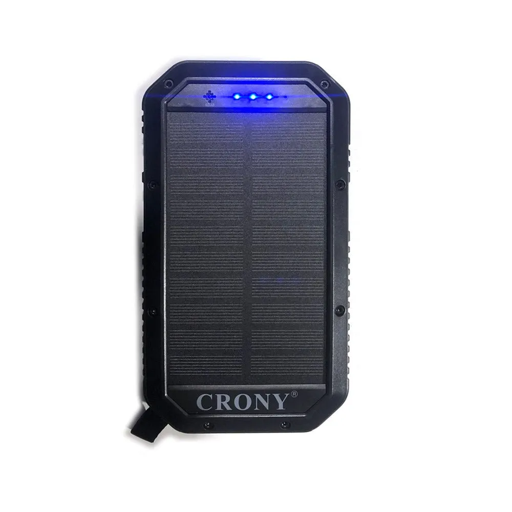 CRONY ES982 40000mAh Business Power Bank Portable waterproof outdoor mobile wireless charger solar power bank