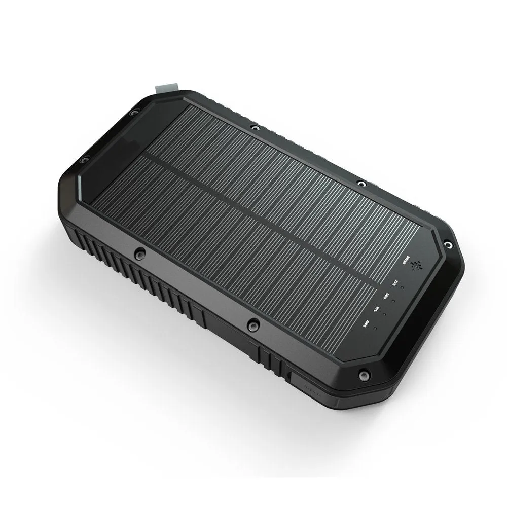 CRONY ES982 40000mAh Business Power Bank Portable waterproof outdoor mobile wireless charger solar power bank