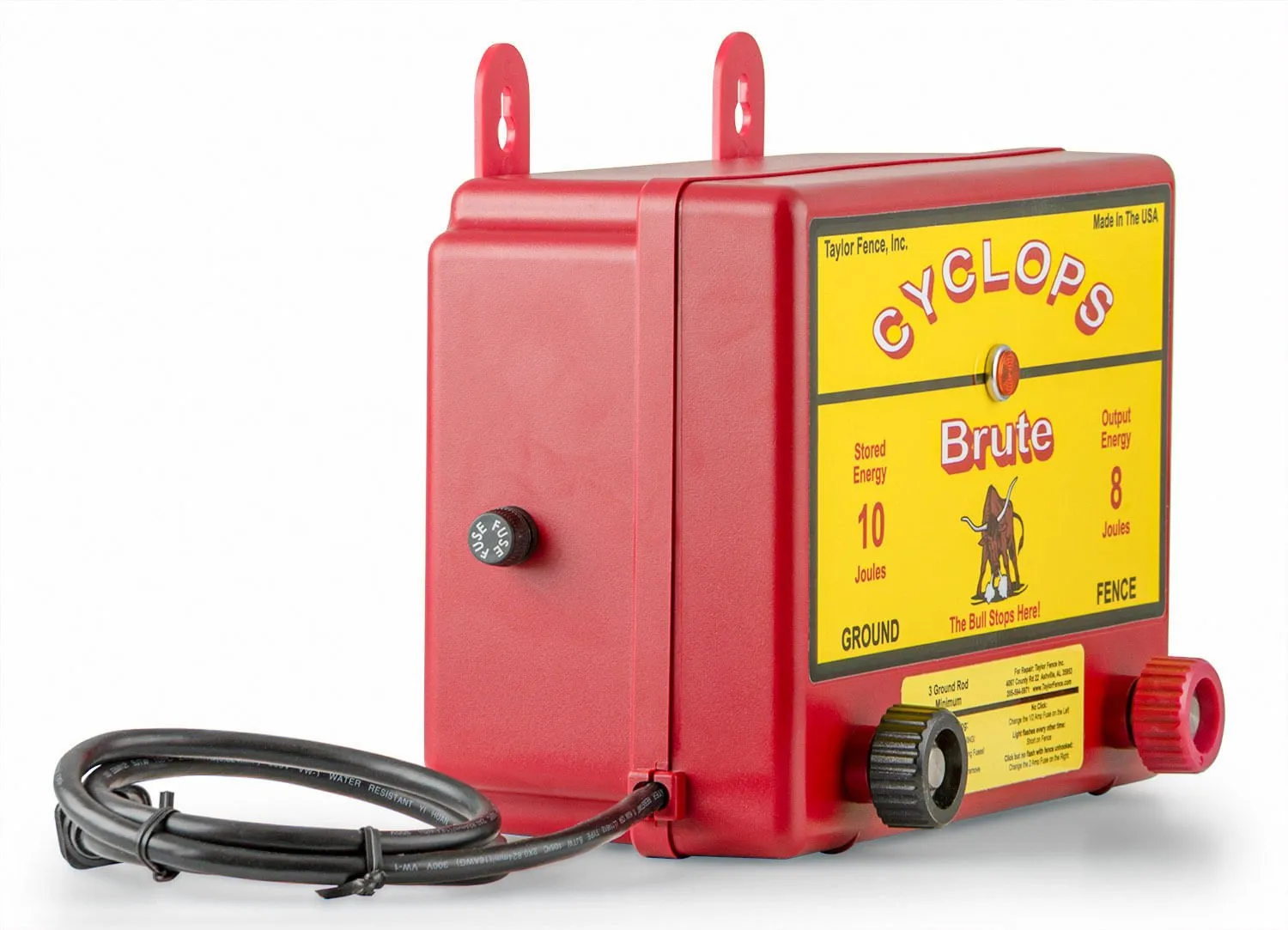 Cyclops Brute 8 Joule AC Fence Charger