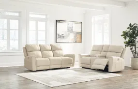 Dahlmoore Almond Power Reclining Living Room Set