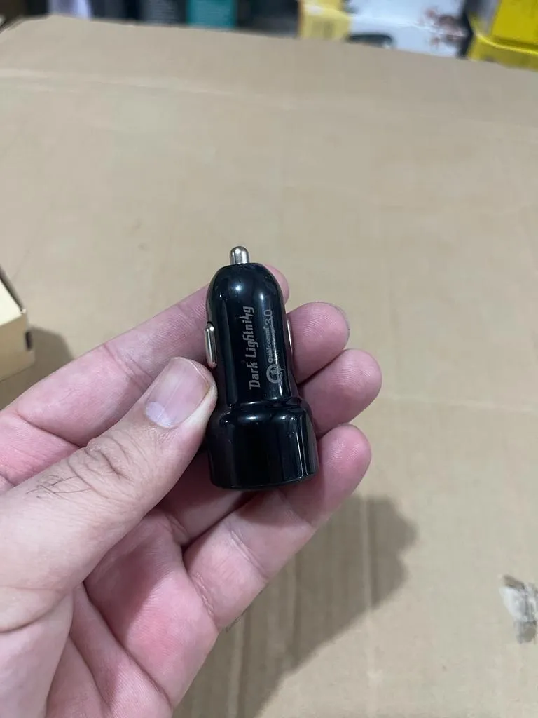 DARK LIGHTNING 30W Quick Car Charger