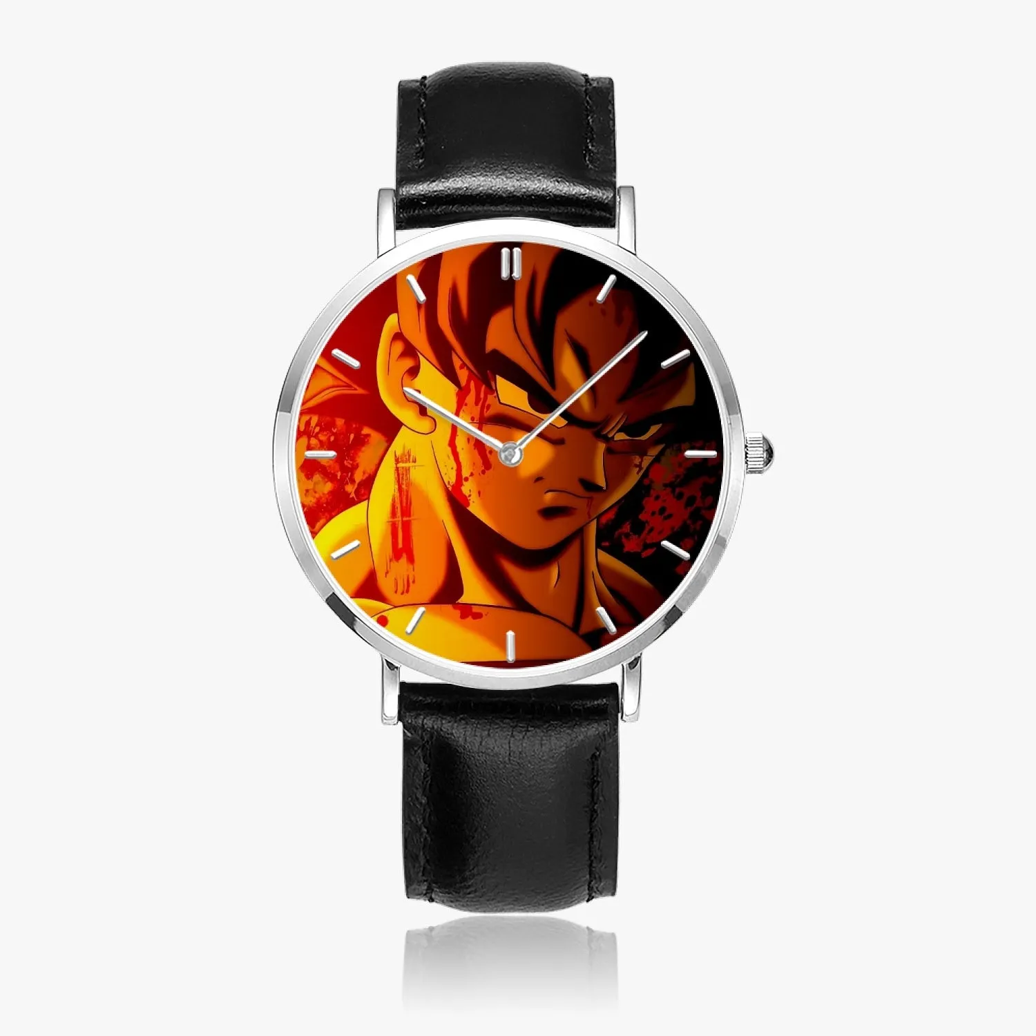 DBZ-Store Vibrant Serious Son Goku Dope Orange Watch