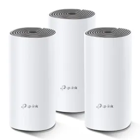 Deco E4 / Tp-Link Deco E4(3-Pack) | Ac1200 Whole Home Mesh Wi-Fi System White