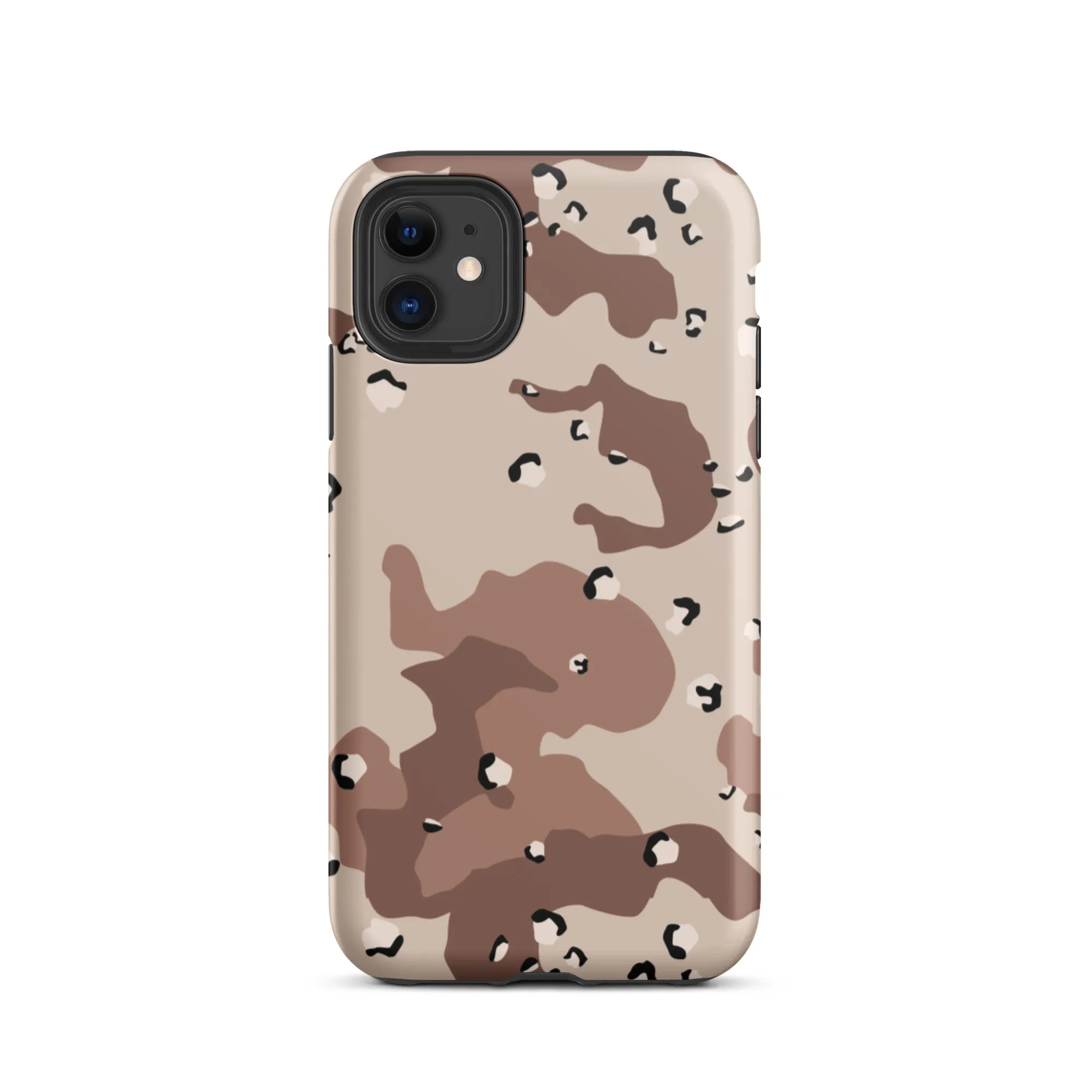 Desert Camo Tough iPhone case