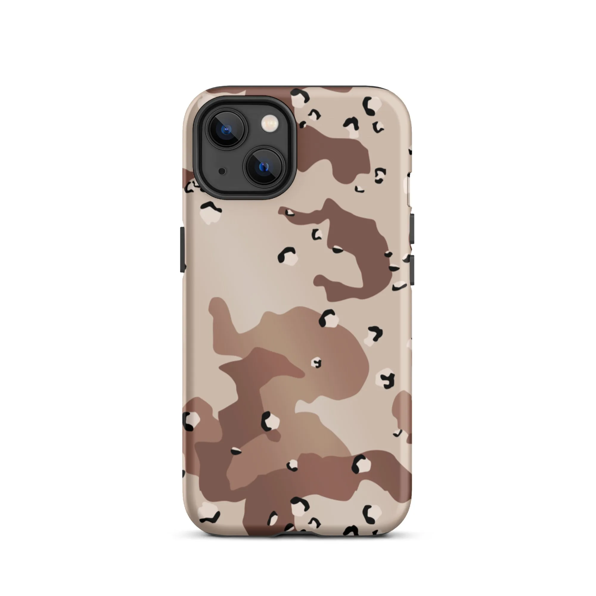 Desert Camo Tough iPhone case