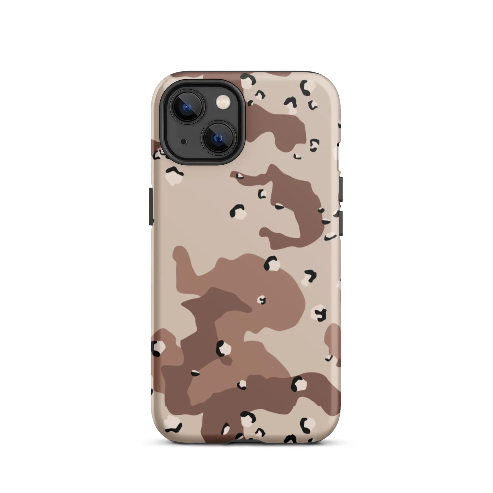 Desert Camo Tough iPhone case