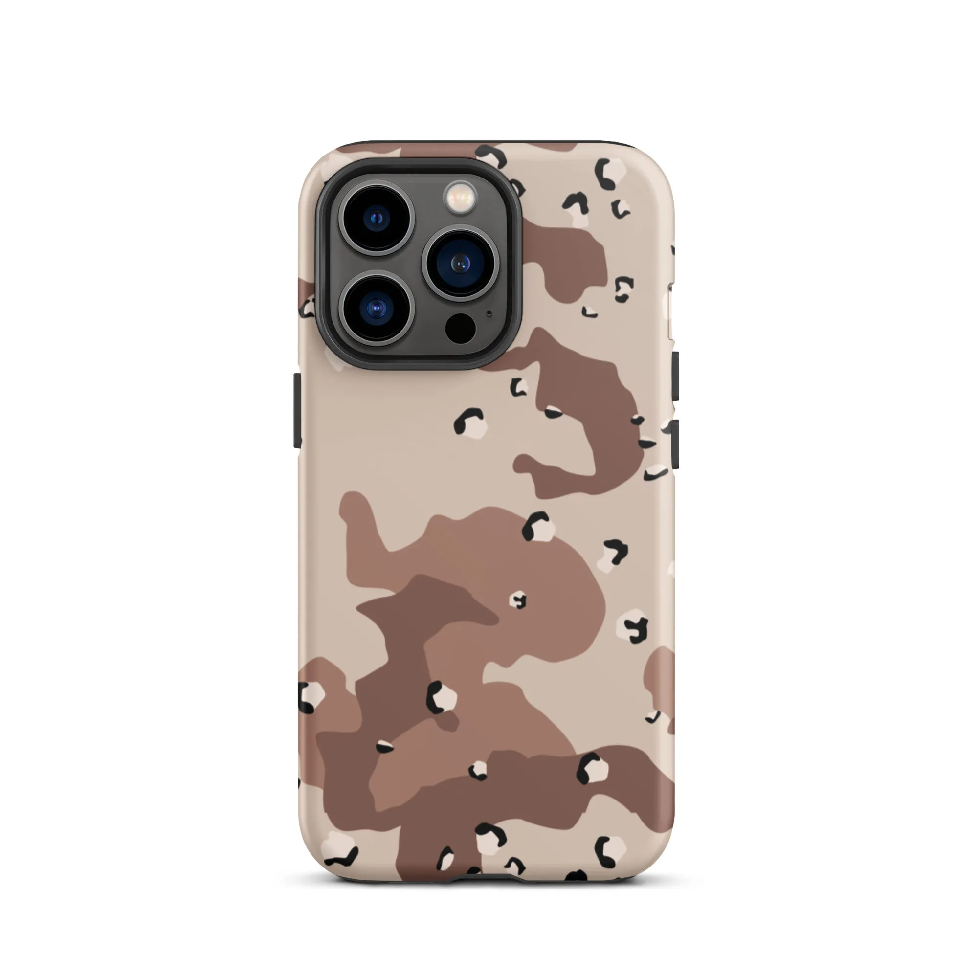 Desert Camo Tough iPhone case