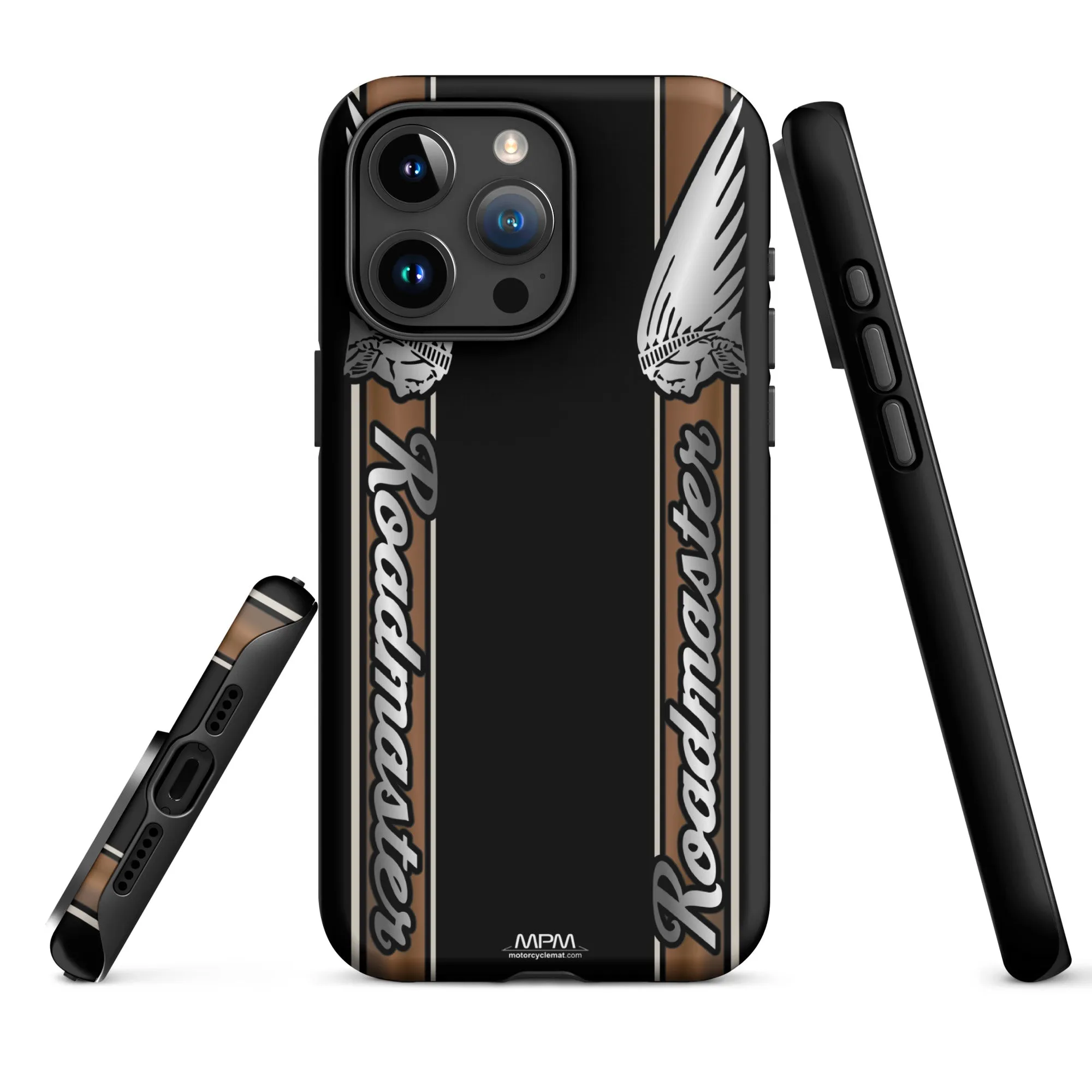 Designed Tough Case For iPhone inspired by Indian Roadmaster Bronze Motorcycle Model - MM5335