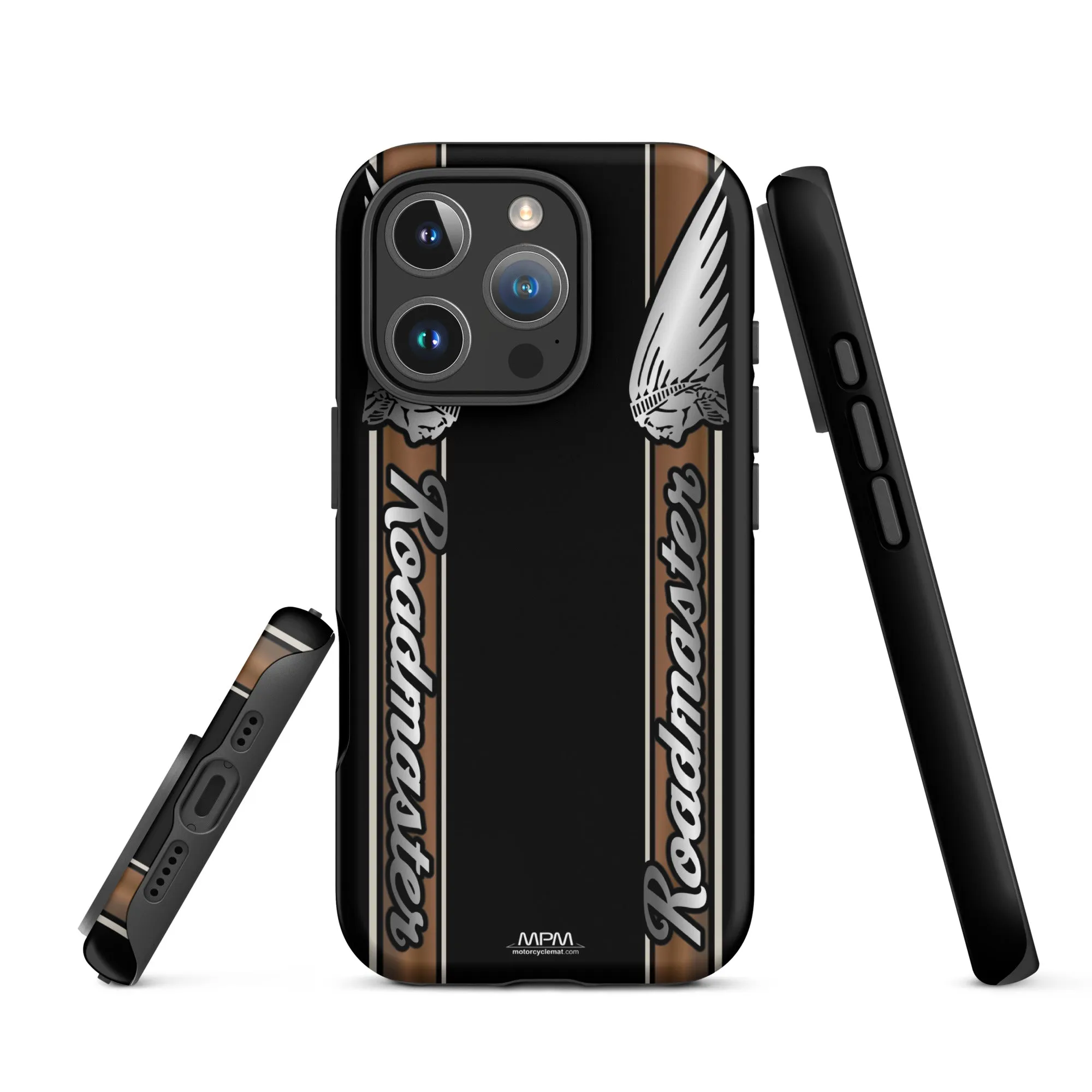 Designed Tough Case For iPhone inspired by Indian Roadmaster Bronze Motorcycle Model - MM5335