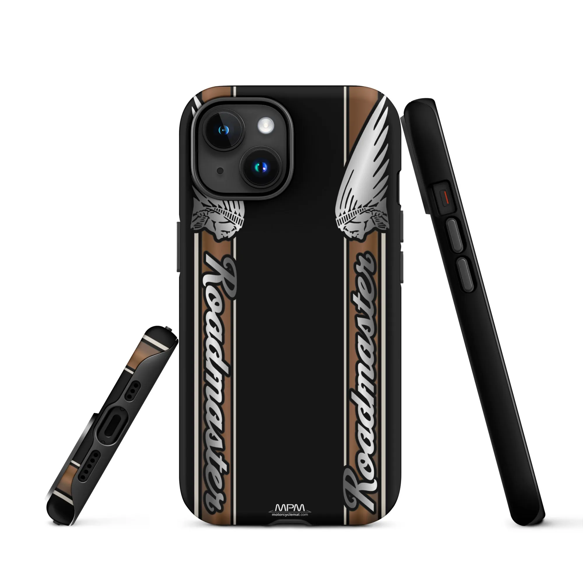 Designed Tough Case For iPhone inspired by Indian Roadmaster Bronze Motorcycle Model - MM5335