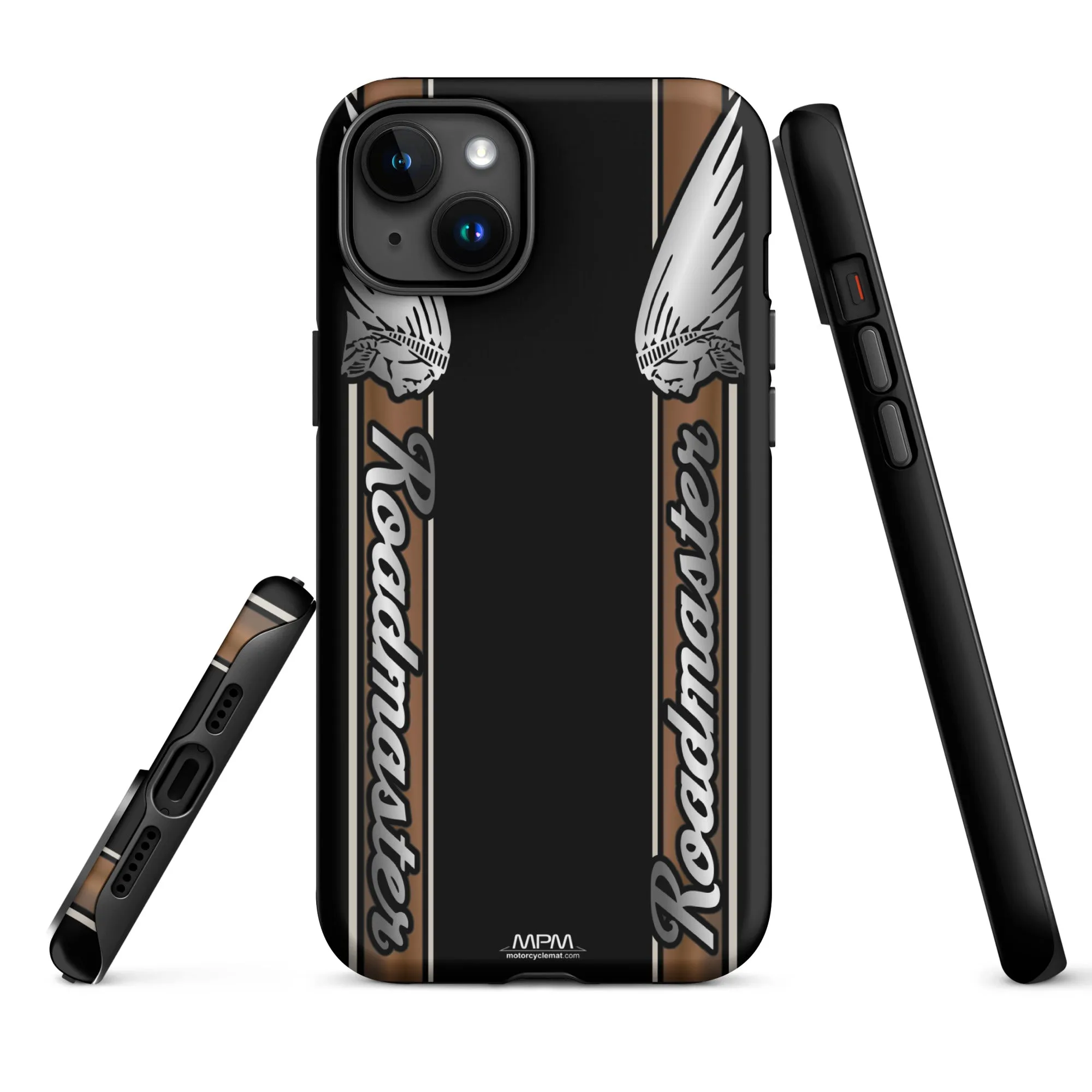 Designed Tough Case For iPhone inspired by Indian Roadmaster Bronze Motorcycle Model - MM5335