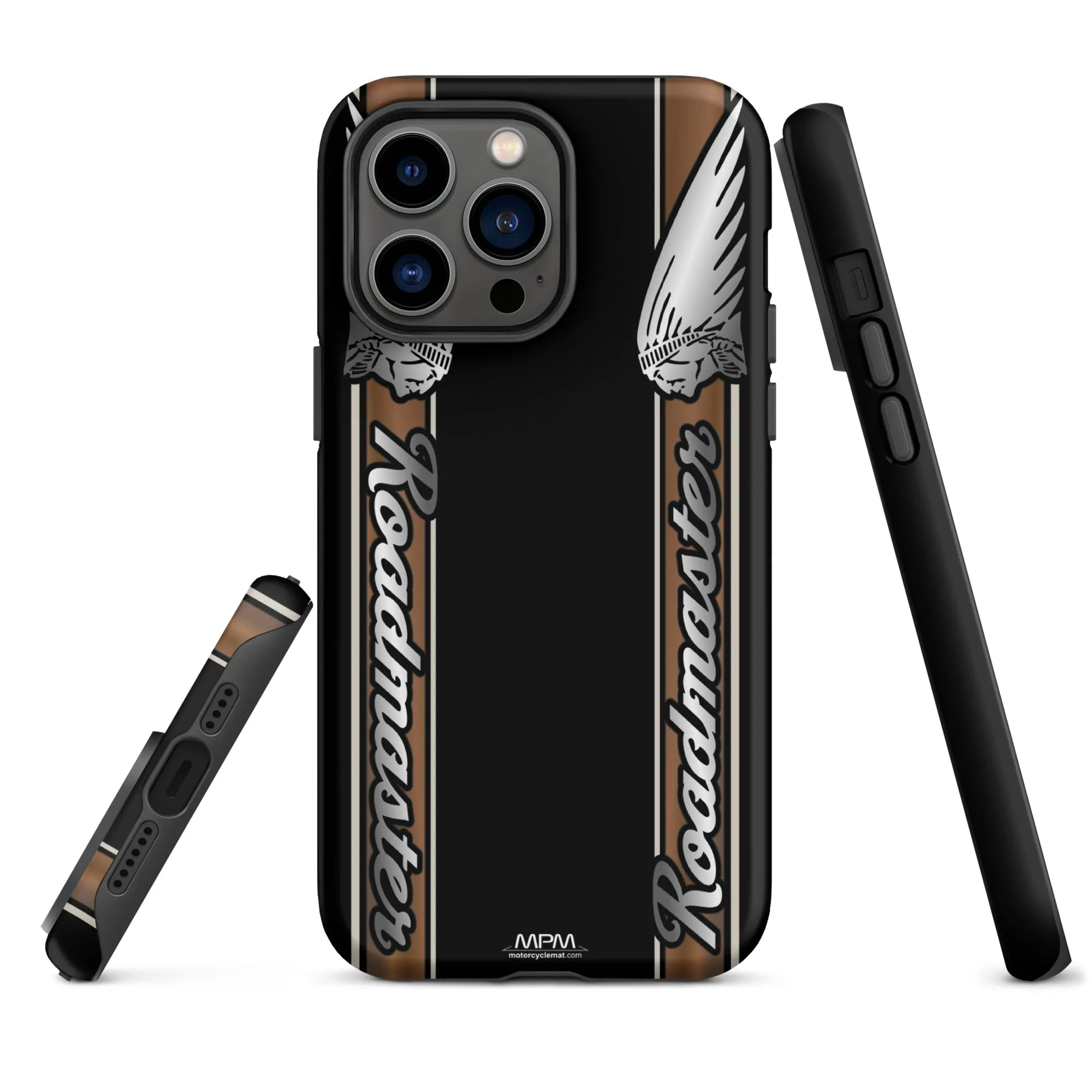 Designed Tough Case For iPhone inspired by Indian Roadmaster Bronze Motorcycle Model - MM5335