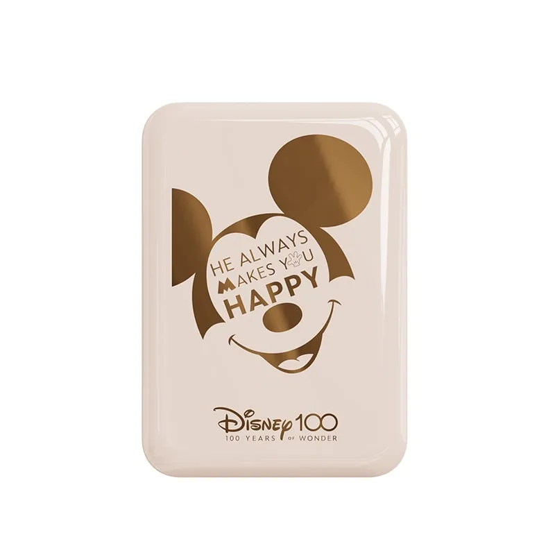 Disney QS-C02 100th Anniversary Wireless Magnetic Power Bank-5000mAh