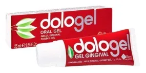 DOLOGEL gel for gum massage, gum disease