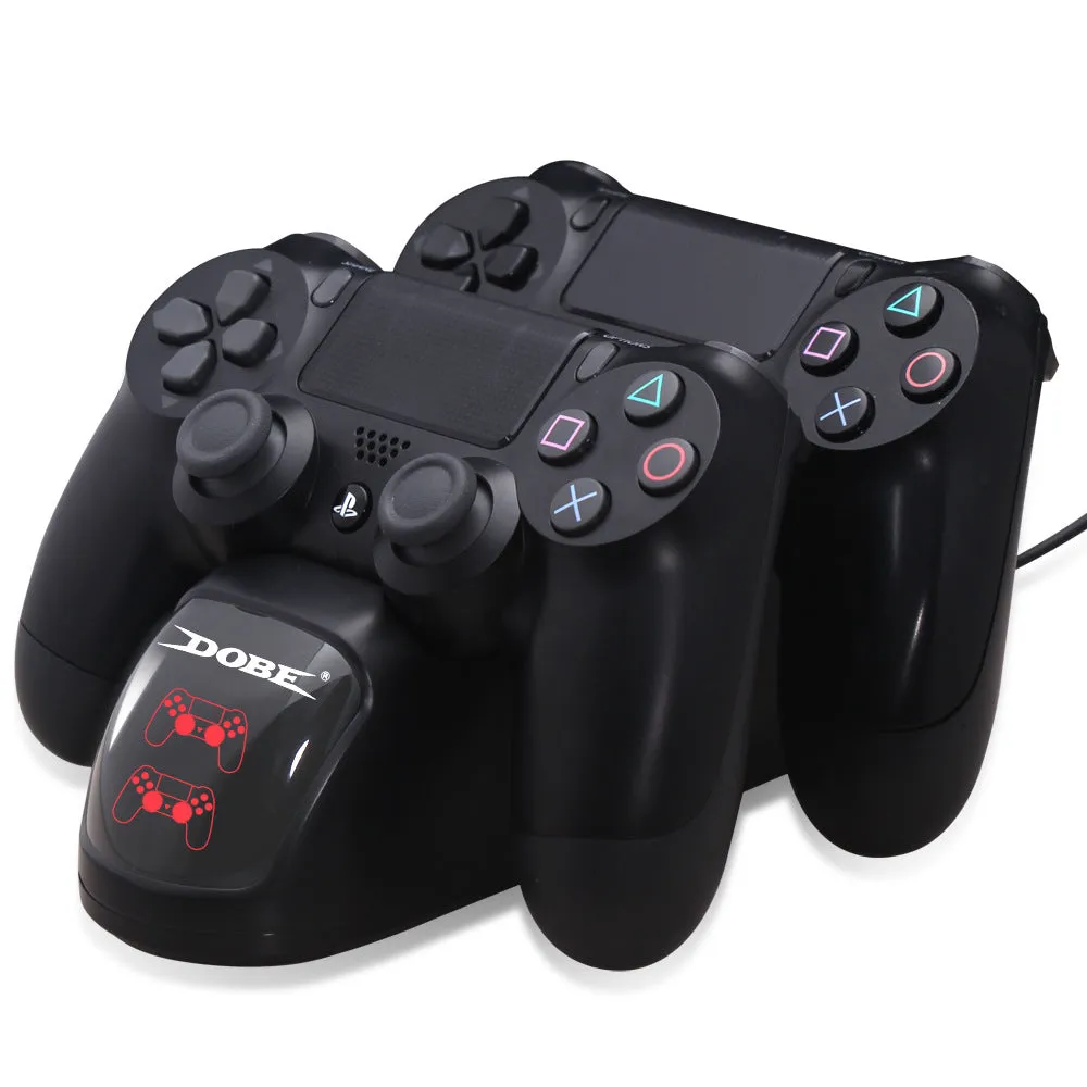 Dual USB PS4 Controller Charging Dock Station