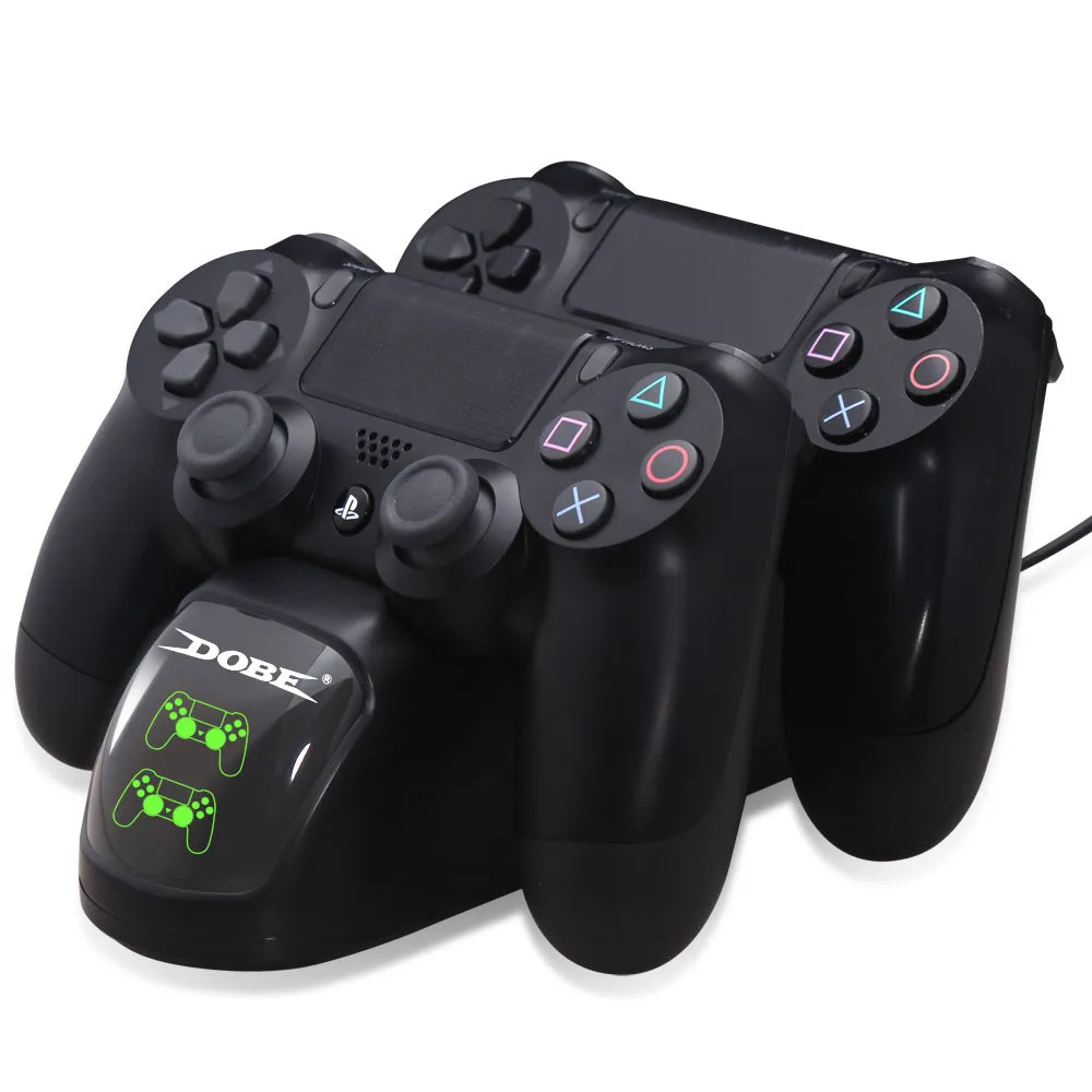 Dual USB PS4 Controller Charging Dock Station