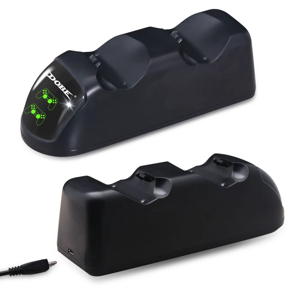 Dual USB PS4 Controller Charging Dock Station