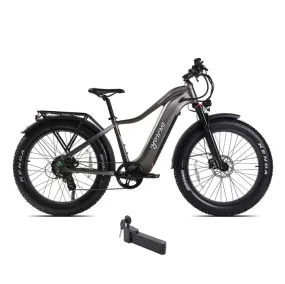 E-Joe 750W Young Electric E-Scout Pro Long Range Fat Tire Hunting Electric Bike