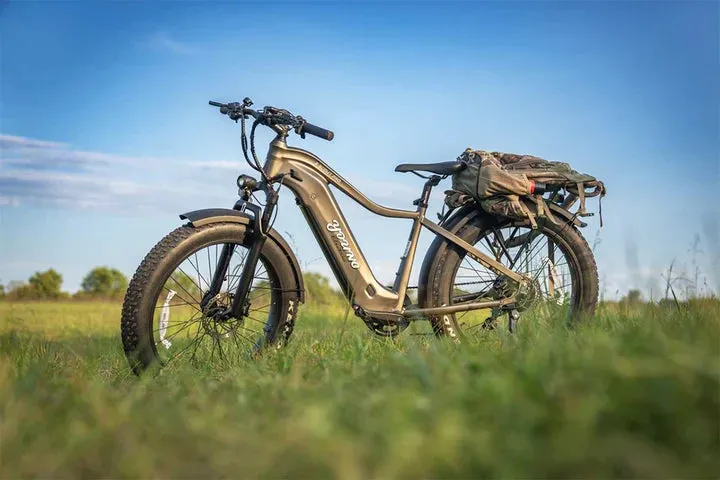 E-Joe 750W Young Electric E-Scout Pro Long Range Fat Tire Hunting Electric Bike