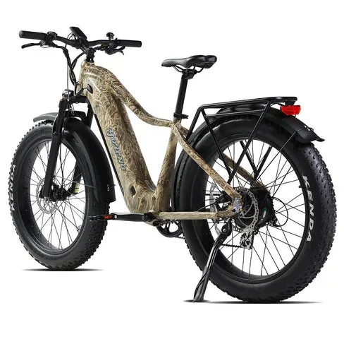 E-Joe 750W Young Electric E-Scout Pro Long Range Fat Tire Hunting Electric Bike