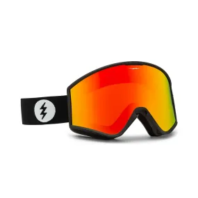 Electric EK1 Goggles - Matte Black / Red Chrome