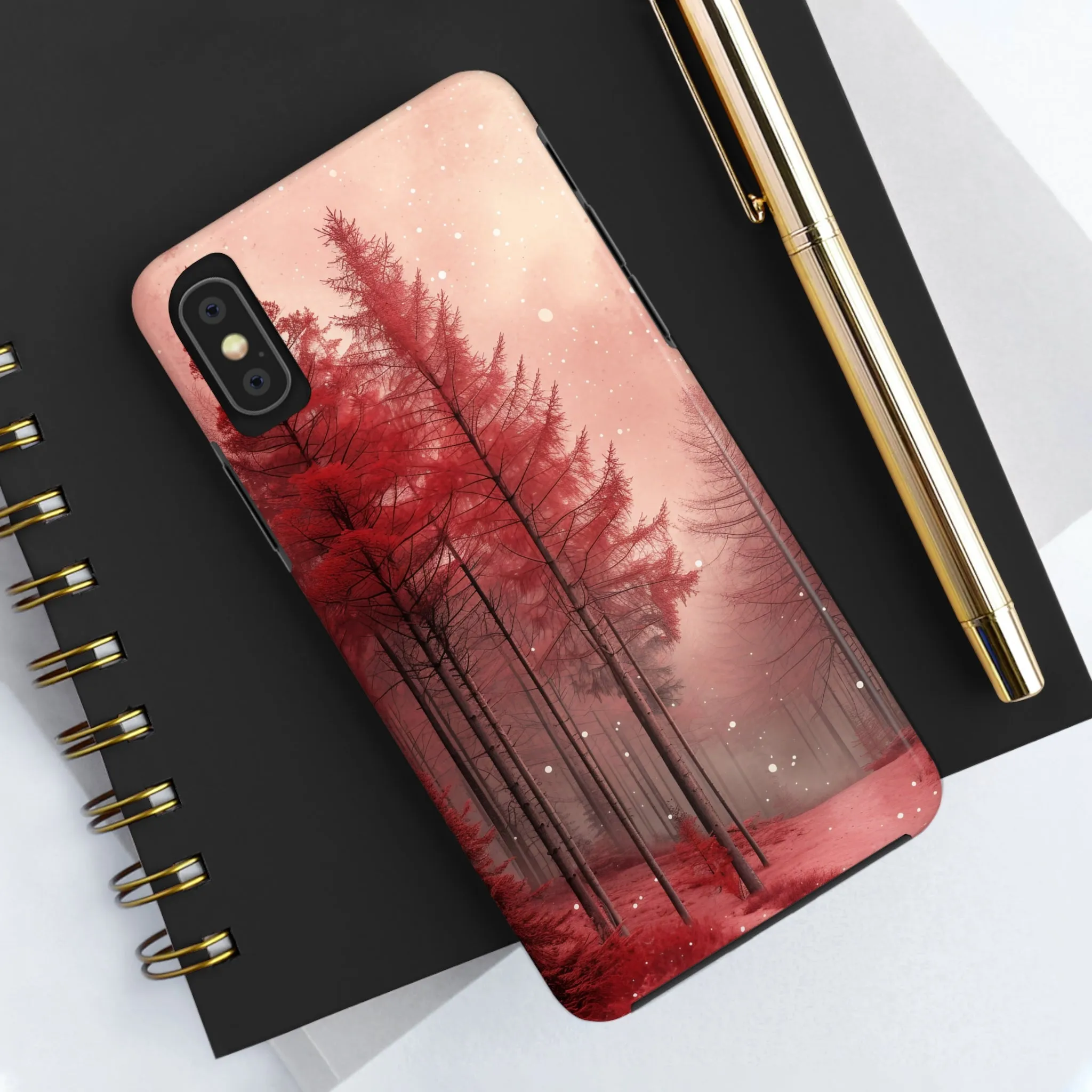 Enchanted Forest Design Phone Case- Lightweight, Impact Resistant Cover for iPhone 6, 6s, 12, 13, 14, 15