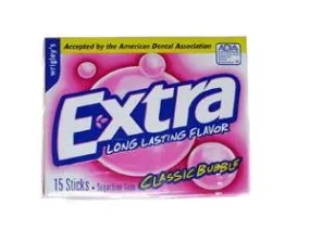 Extra Sugarfree Bubble Gum