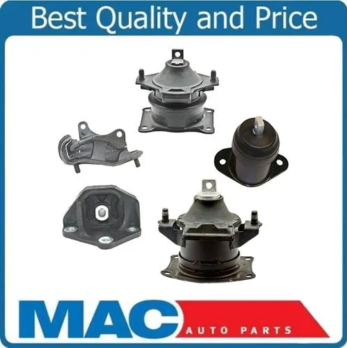 Fits 03-05 Accord 3.0L non Hybrid Engine & Automatic Transmission Mounts 5pc Kit