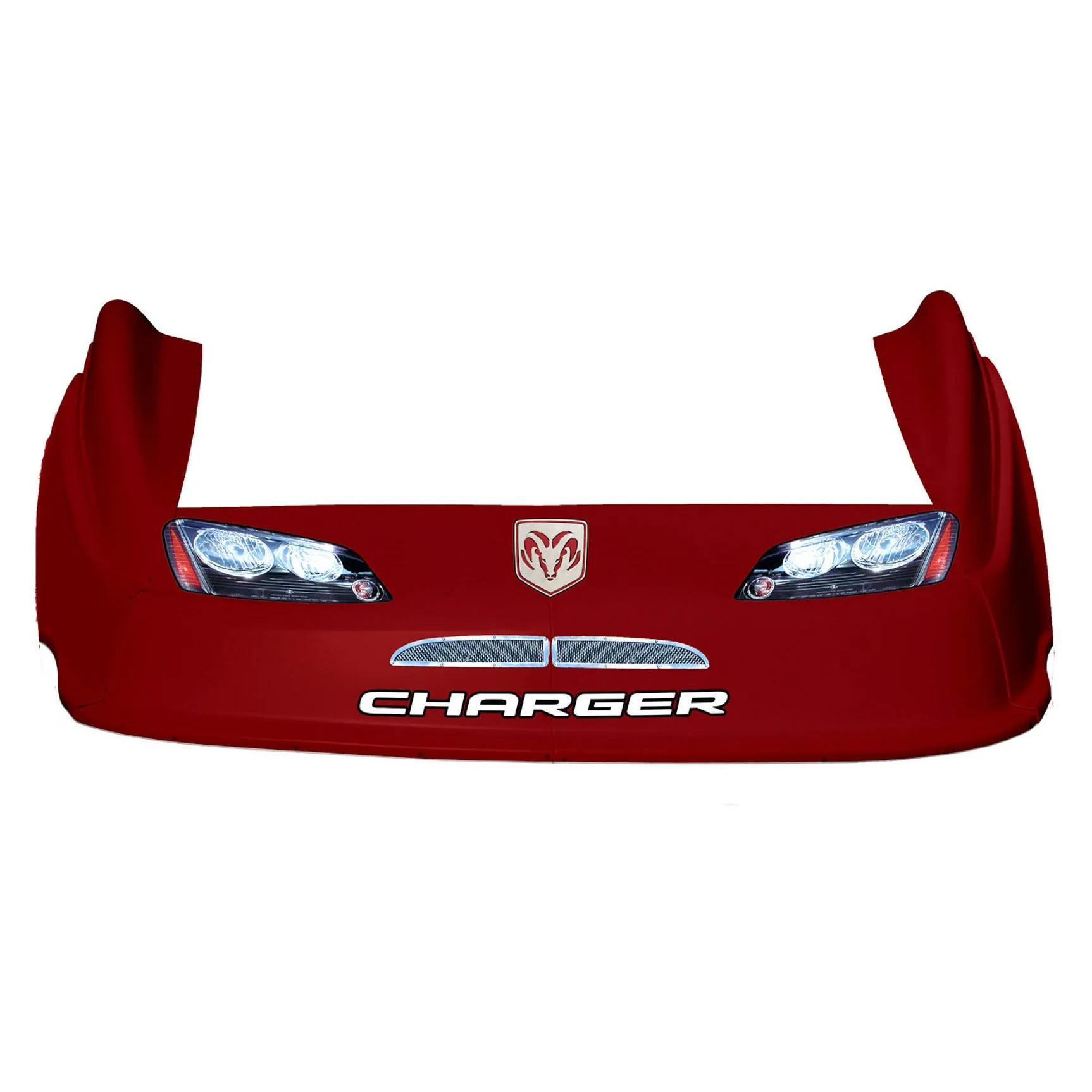 Five Star Charger MD3 Complete Nose and Fender Combo Kit - Red (Newer Style)