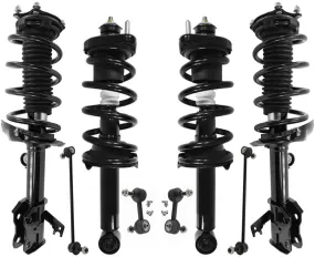 Front & Rear Complete Struts & Links For Honda CR-V All Wheel Drive 2015-2016