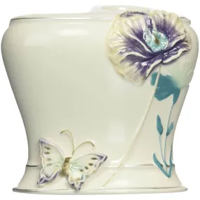 Garden Gate Toothbrush Holder Ceramic, Lilac