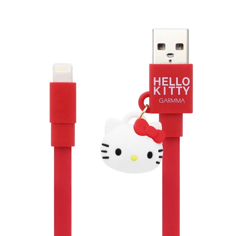 GARMMA Hello Kitty 1.2M Doll Dangler MFI Lightning Cable for Apple iPhone iPad iPod