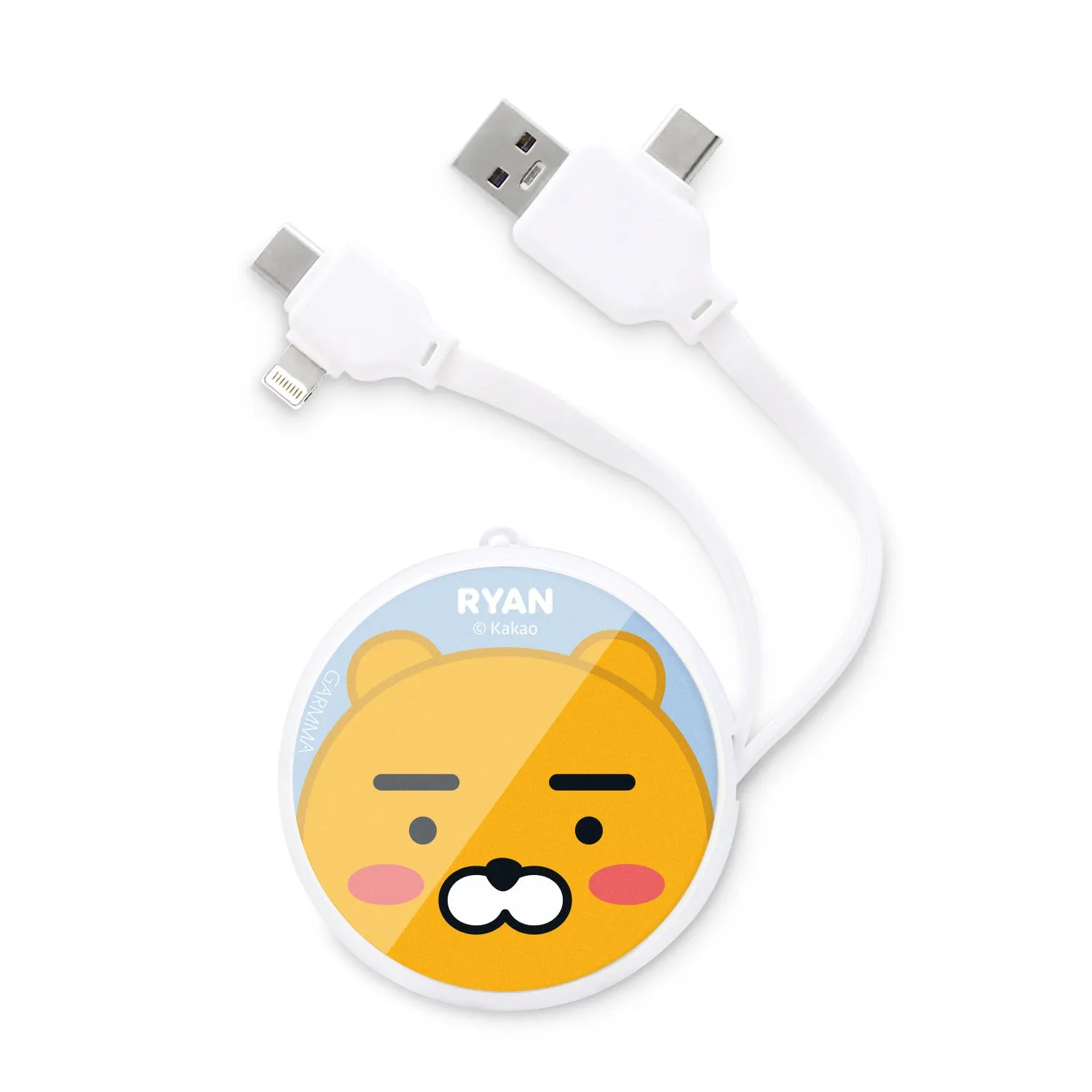 GARMMA Kakao Friends PD Fast Charge Lightning Type-C Extracted Extension Cable