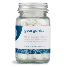 Georganics Mouthwash Tablets (180 tabs) - English Peppermint