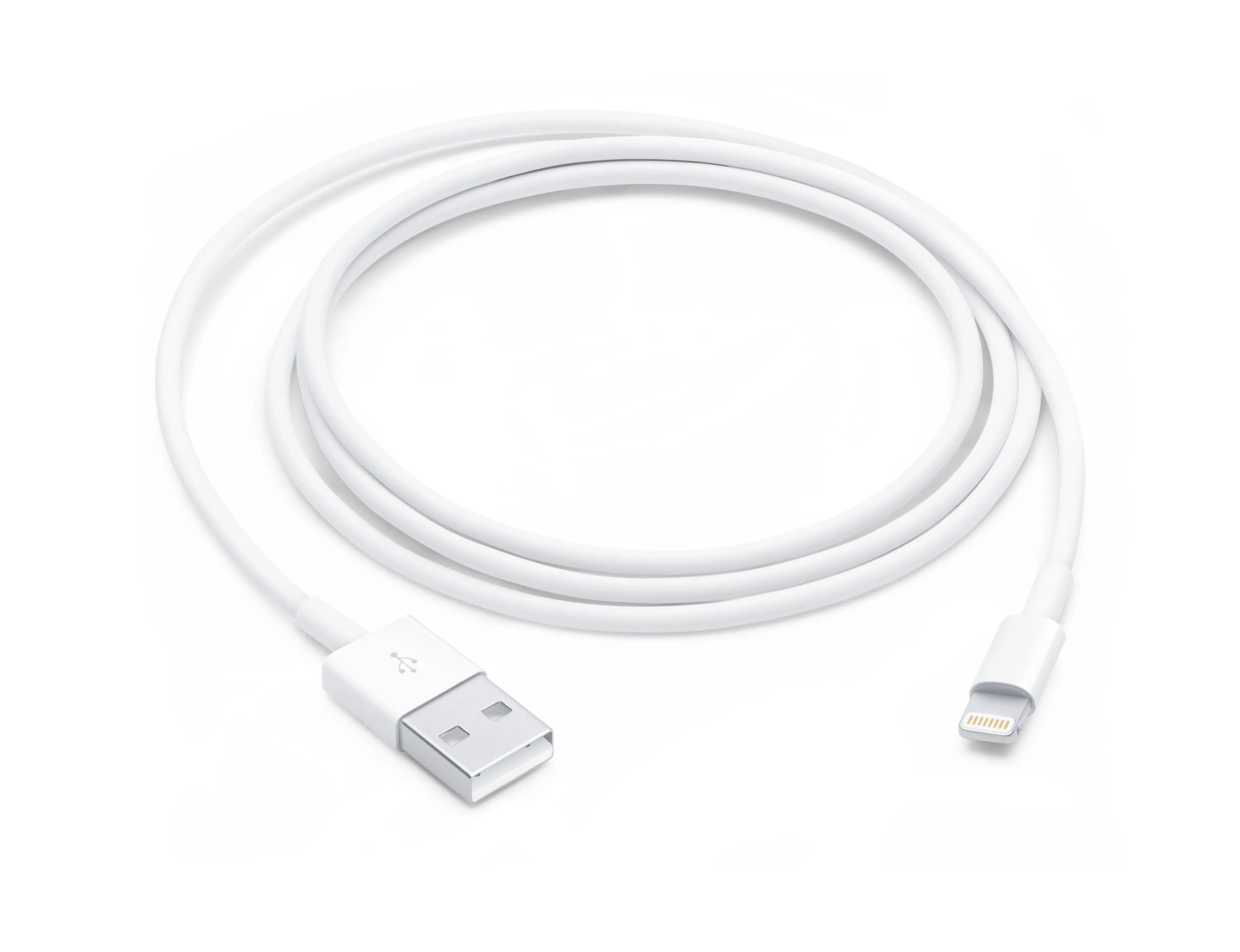 Gerlax USB Lightning Cable for Apple 1M Data Sync Charger for iPhone iPad White