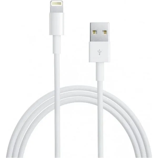 Gerlax USB Lightning Cable for Apple 1M Data Sync Charger for iPhone iPad White