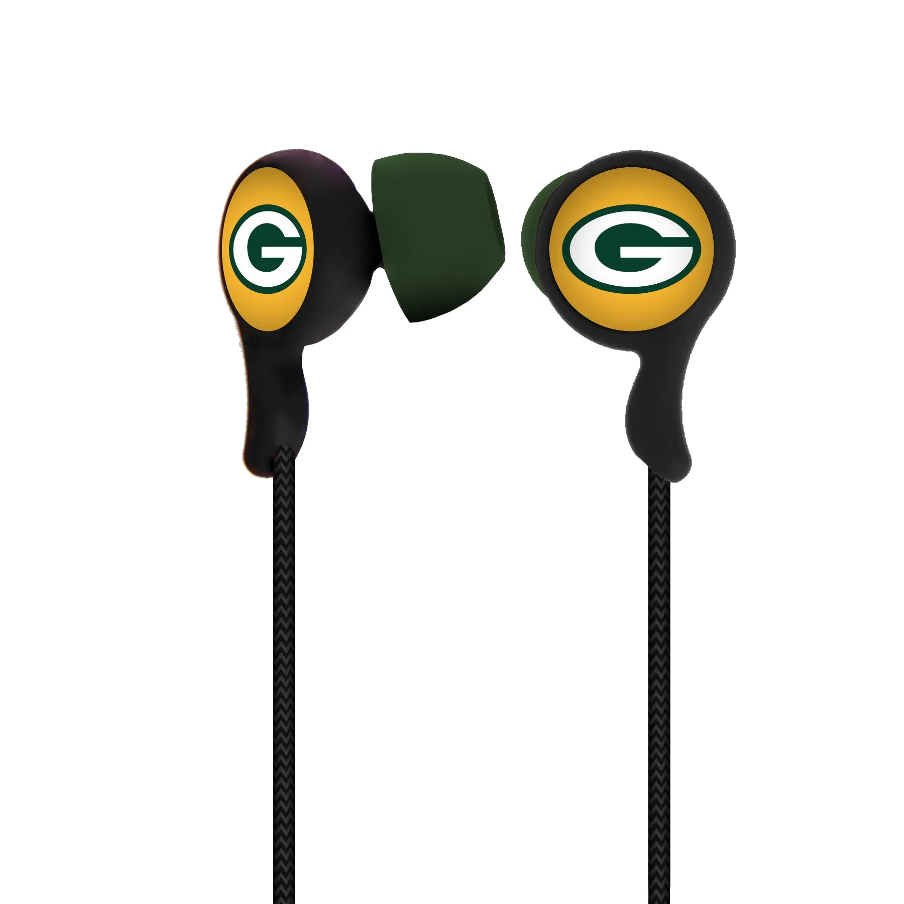 Green Bay Packers Armor Earbuds with Microphone