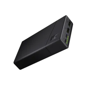 Green Cell Pbgc03 Power Bank Lithium Polymer (Lipo) 20000 Mah Black