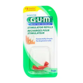 Gum Stimulator Refills 3 each By Gum