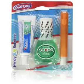 HANDY SOLUTIONS - Oral Care Travel Kit - 3 Pieces