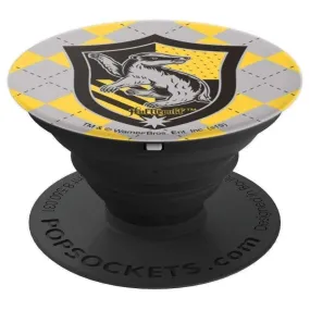 Harry Potter Hufflepuff Plaid Sigil PopSockets Grip and Stand for Phones and Tablets